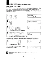 Предварительный просмотр 15 страницы Panasonic Panafax UF-150 How To Use Manual