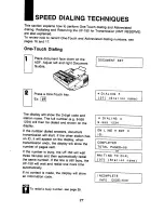 Предварительный просмотр 28 страницы Panasonic Panafax UF-150 How To Use Manual