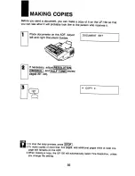 Предварительный просмотр 36 страницы Panasonic Panafax UF-150 How To Use Manual