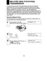 Предварительный просмотр 37 страницы Panasonic Panafax UF-150 How To Use Manual