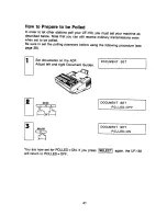 Предварительный просмотр 42 страницы Panasonic Panafax UF-150 How To Use Manual