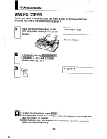 Предварительный просмотр 38 страницы Panasonic Panafax UF-250 User Manual