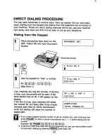 Предварительный просмотр 39 страницы Panasonic Panafax UF-250 User Manual