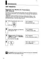 Предварительный просмотр 46 страницы Panasonic Panafax UF-250 User Manual