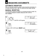 Предварительный просмотр 52 страницы Panasonic Panafax UF-250 User Manual