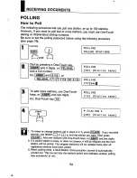 Предварительный просмотр 54 страницы Panasonic Panafax UF-250 User Manual