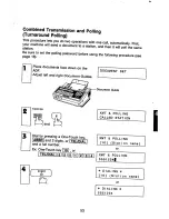 Предварительный просмотр 55 страницы Panasonic Panafax UF-250 User Manual