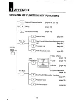 Предварительный просмотр 76 страницы Panasonic Panafax UF-250 User Manual