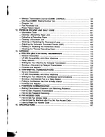 Предварительный просмотр 6 страницы Panasonic Panafax UF-260 User Manual