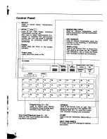 Предварительный просмотр 8 страницы Panasonic Panafax UF-260 User Manual