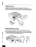 Предварительный просмотр 14 страницы Panasonic Panafax UF-260 User Manual