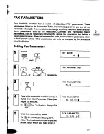 Предварительный просмотр 29 страницы Panasonic Panafax UF-260 User Manual