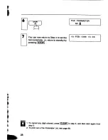 Предварительный просмотр 30 страницы Panasonic Panafax UF-260 User Manual