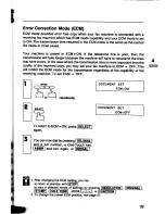 Предварительный просмотр 41 страницы Panasonic Panafax UF-260 User Manual