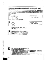 Предварительный просмотр 42 страницы Panasonic Panafax UF-260 User Manual