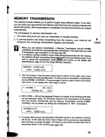 Предварительный просмотр 51 страницы Panasonic Panafax UF-260 User Manual