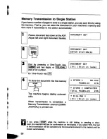 Предварительный просмотр 52 страницы Panasonic Panafax UF-260 User Manual