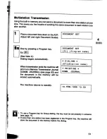 Предварительный просмотр 53 страницы Panasonic Panafax UF-260 User Manual