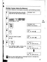 Предварительный просмотр 63 страницы Panasonic Panafax UF-260 User Manual