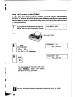 Предварительный просмотр 68 страницы Panasonic Panafax UF-260 User Manual