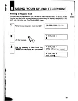 Предварительный просмотр 71 страницы Panasonic Panafax UF-260 User Manual