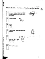 Предварительный просмотр 73 страницы Panasonic Panafax UF-260 User Manual