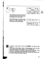 Предварительный просмотр 75 страницы Panasonic Panafax UF-260 User Manual