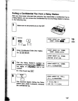 Preview for 139 page of Panasonic Panafax UF-260 User Manual