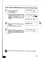 Preview for 147 page of Panasonic Panafax UF-260 User Manual