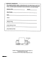 Предварительный просмотр 2 страницы Panasonic Panafax UF-322 User Manual