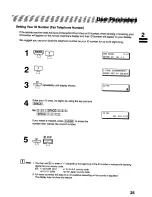 Предварительный просмотр 25 страницы Panasonic Panafax UF-322 User Manual