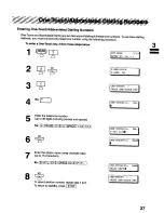 Предварительный просмотр 27 страницы Panasonic Panafax UF-322 User Manual