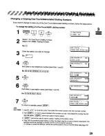 Предварительный просмотр 29 страницы Panasonic Panafax UF-322 User Manual