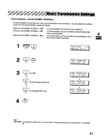 Предварительный просмотр 41 страницы Panasonic Panafax UF-322 User Manual