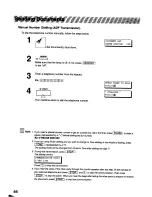 Предварительный просмотр 44 страницы Panasonic Panafax UF-322 User Manual