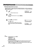 Предварительный просмотр 46 страницы Panasonic Panafax UF-322 User Manual