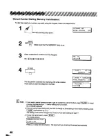 Предварительный просмотр 48 страницы Panasonic Panafax UF-322 User Manual