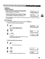 Предварительный просмотр 55 страницы Panasonic Panafax UF-322 User Manual