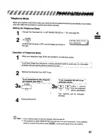 Предварительный просмотр 57 страницы Panasonic Panafax UF-322 User Manual