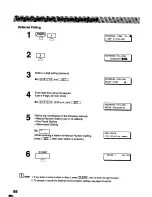 Предварительный просмотр 68 страницы Panasonic Panafax UF-322 User Manual