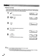 Предварительный просмотр 70 страницы Panasonic Panafax UF-322 User Manual