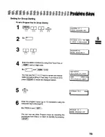 Предварительный просмотр 75 страницы Panasonic Panafax UF-322 User Manual