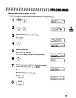 Предварительный просмотр 79 страницы Panasonic Panafax UF-322 User Manual