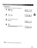 Предварительный просмотр 81 страницы Panasonic Panafax UF-322 User Manual