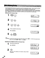 Предварительный просмотр 82 страницы Panasonic Panafax UF-322 User Manual