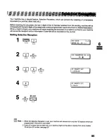 Предварительный просмотр 85 страницы Panasonic Panafax UF-322 User Manual