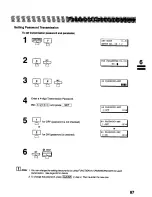 Предварительный просмотр 87 страницы Panasonic Panafax UF-322 User Manual