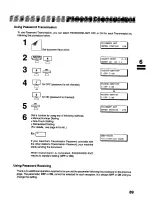 Предварительный просмотр 89 страницы Panasonic Panafax UF-322 User Manual