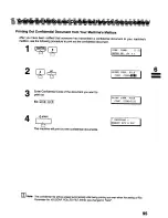 Предварительный просмотр 95 страницы Panasonic Panafax UF-322 User Manual