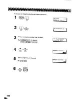 Предварительный просмотр 100 страницы Panasonic Panafax UF-322 User Manual